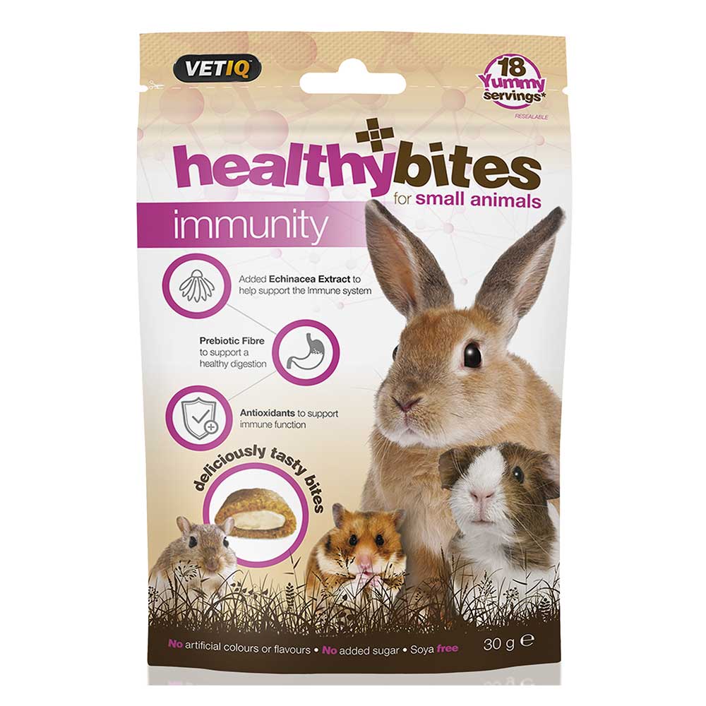 VetIQ Healthy Bites Immunity Care for Small Animals, 30g