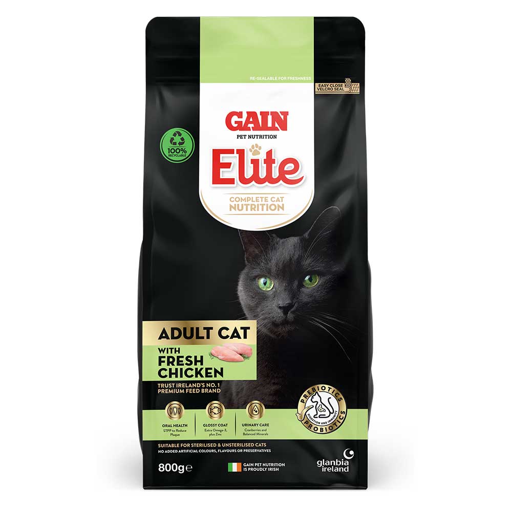 GAIN ELITE Chicken Adult Cat Food, 800g