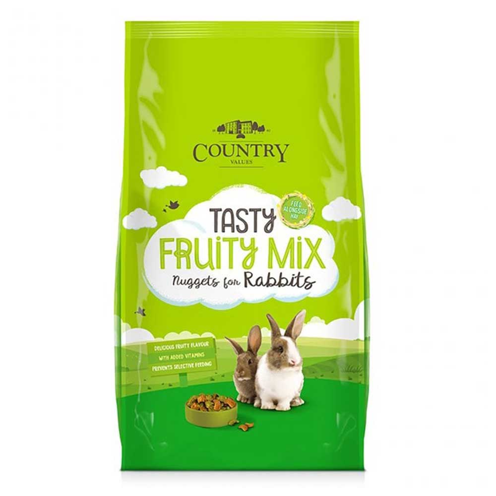 COUNTRY VALUE Fruity Nuggets for Rabbits, 10kg