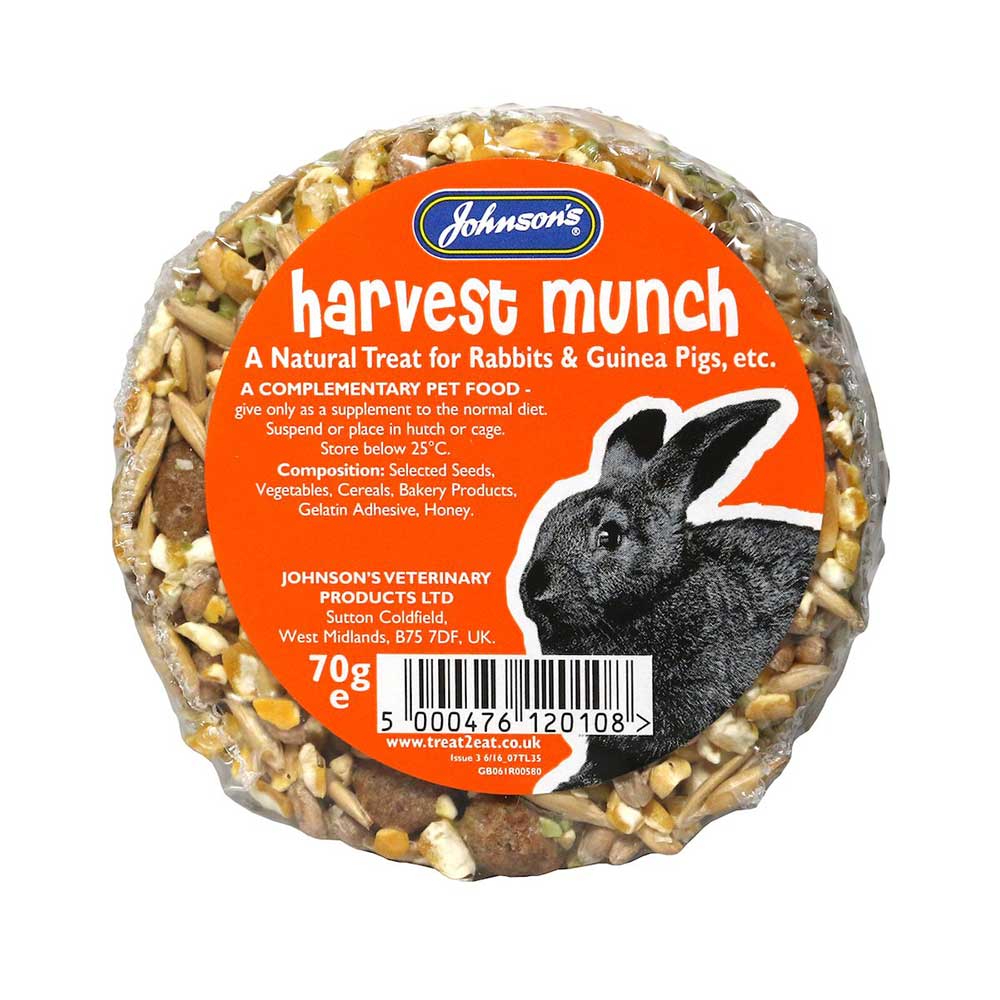 JOHNSON’S Rabbit/Guinea Pig Harvest Munch