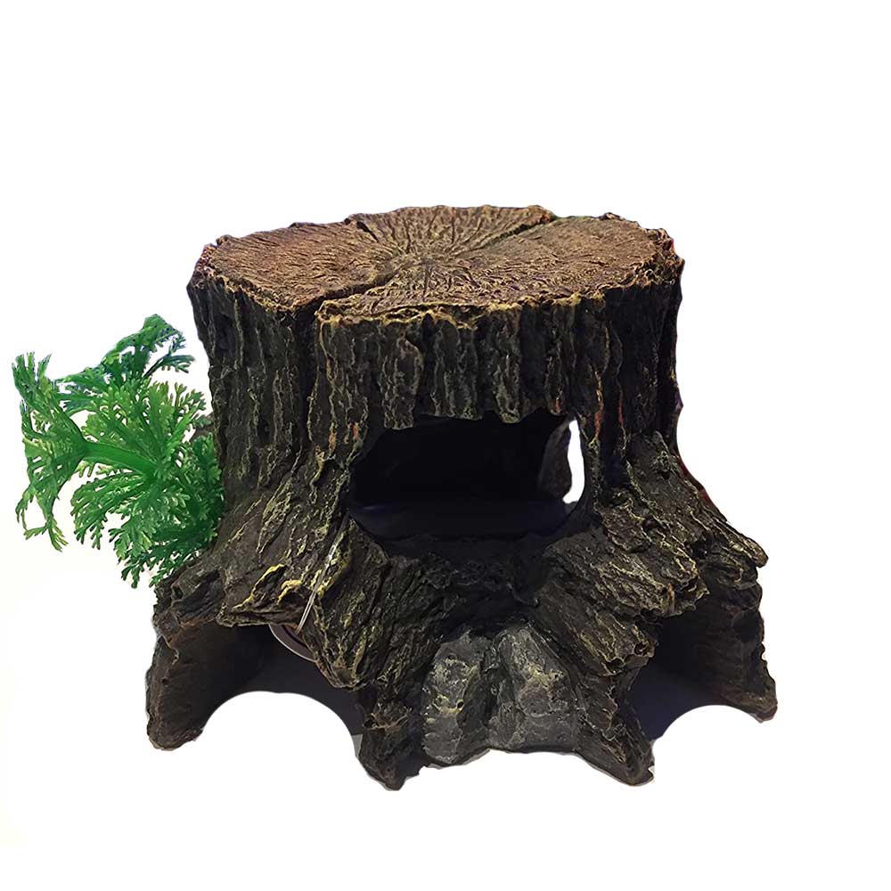 BETTA Medium Tree Stump with Plant