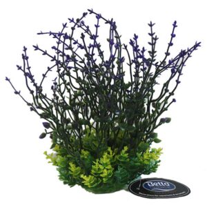 BETTA Purple Plastic Plant, 20cm