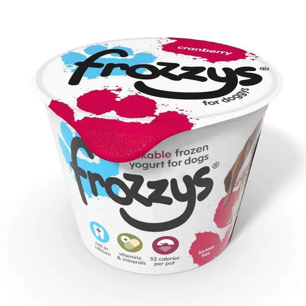 FROZZYS Frozen Yogurt Pot, Cranberry