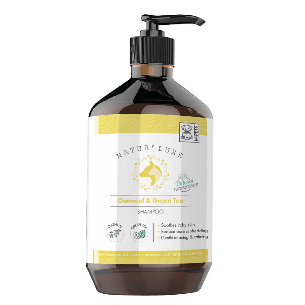 M-PETS Natur’Luxe Oatmeal & Green Tea Shampoo