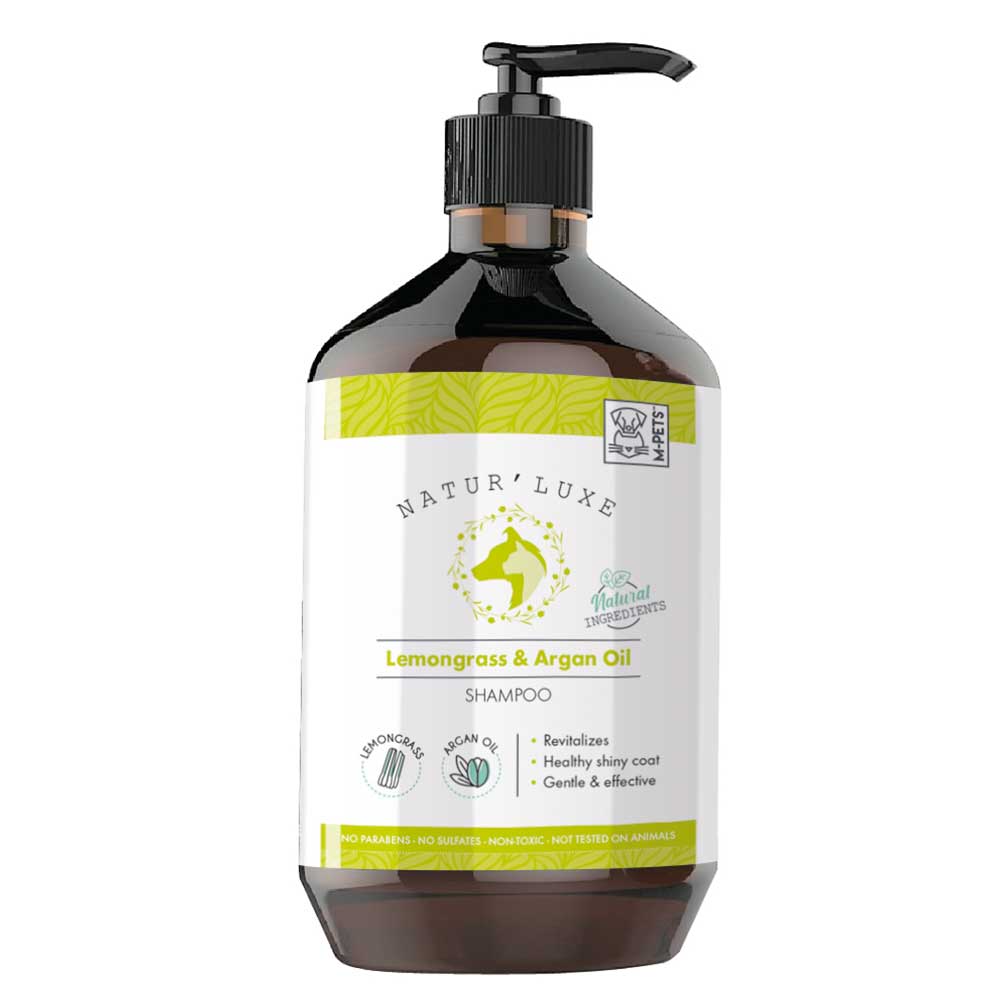 M-PETS Natur’Luxe Lemongrass & Argan Oil Shampoo