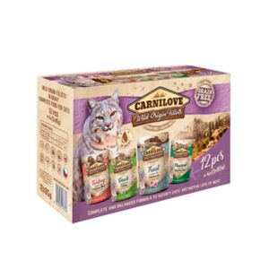 CARNILOVE Cat Pouch, Multipack 12 x 85g