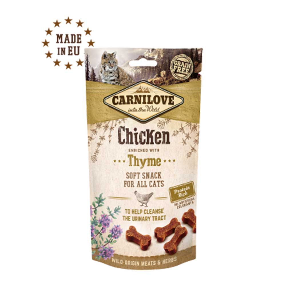 CARNILOVE Cat Crunchy Snack, Chicken & Thyme