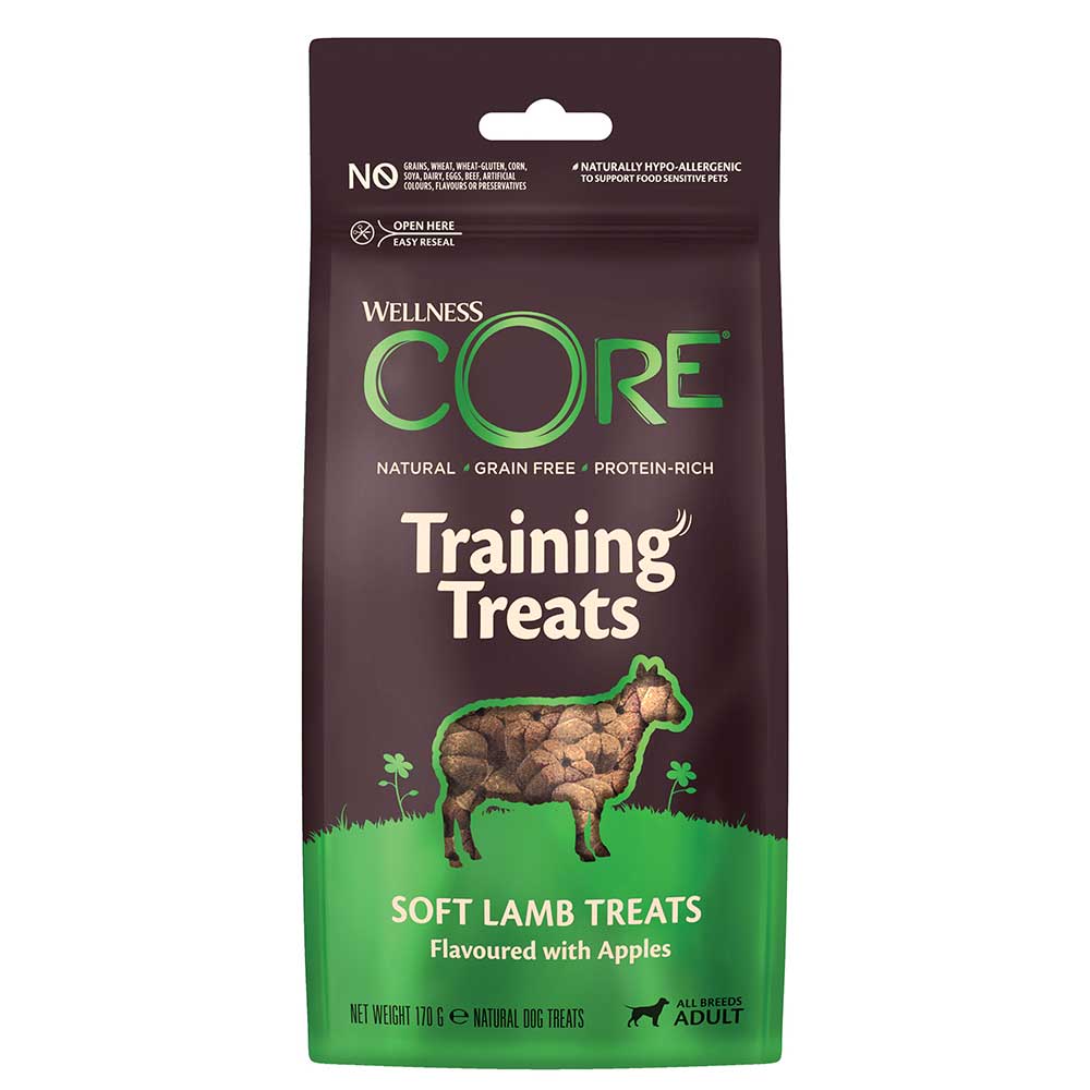 WELLNESS CORE Dog Training Treats, Lamb 170g