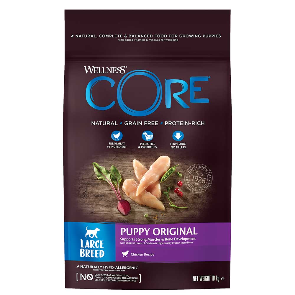 WELLNESS CORE Puppy Large Breed Chicken, 10kg