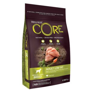 WELLNESS CORE Dog Low Fat Turkey, 10kg