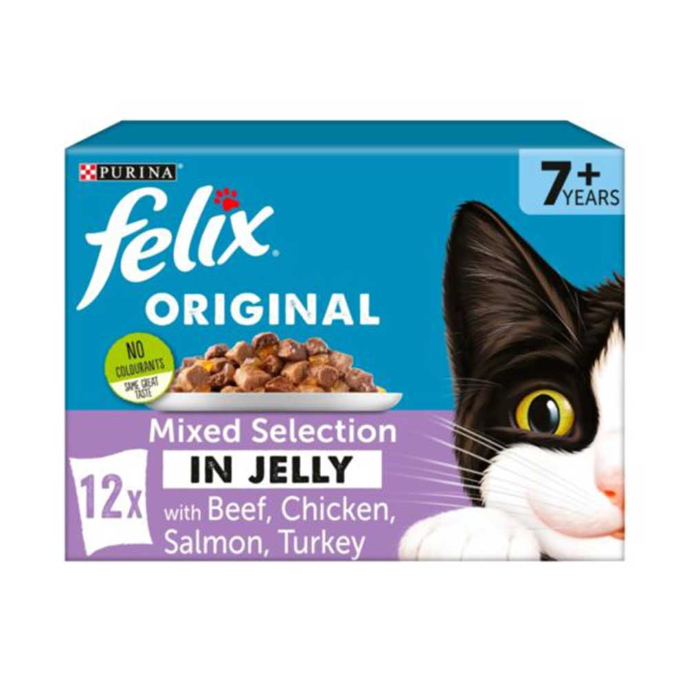 FELIX Senior Selection in Jelly, Multipack 12x100g