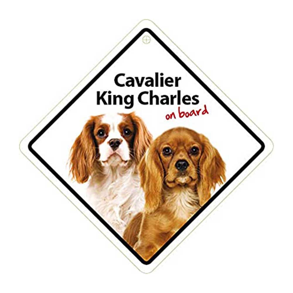 Cavalier King Charles On Board Sign