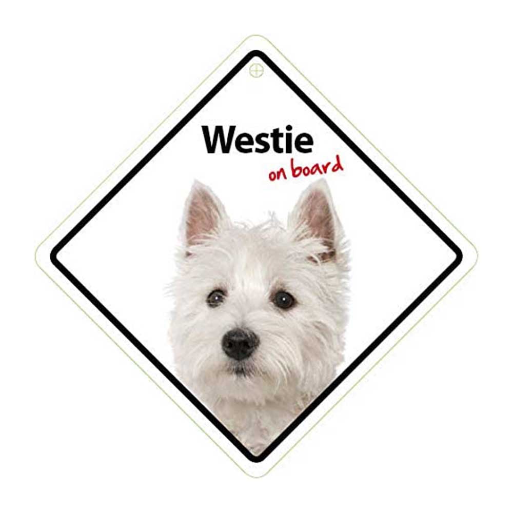 Westie On Board Sign