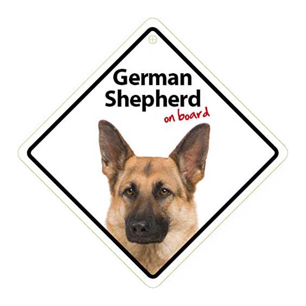 German Shepherd On Board Sign
