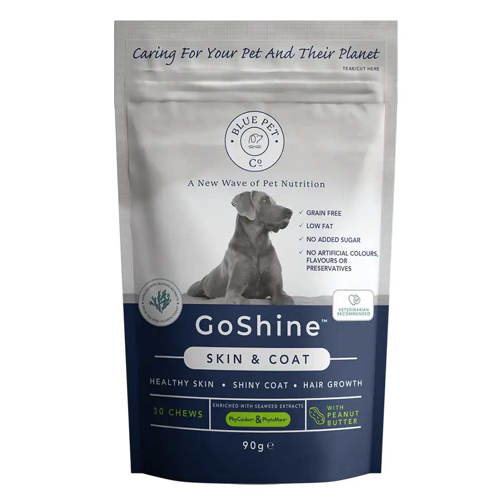 GoShine Skin & Coat Supplements Peanut Butter, 30 Chews