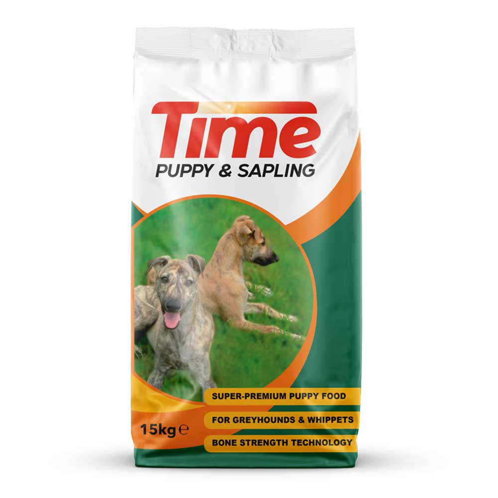 TIME Greyhound Puppy & Sapling Food, 15kg