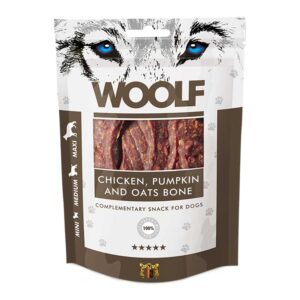 WOOLF Large Chicken Pumpkin & Oats Bone, 100g