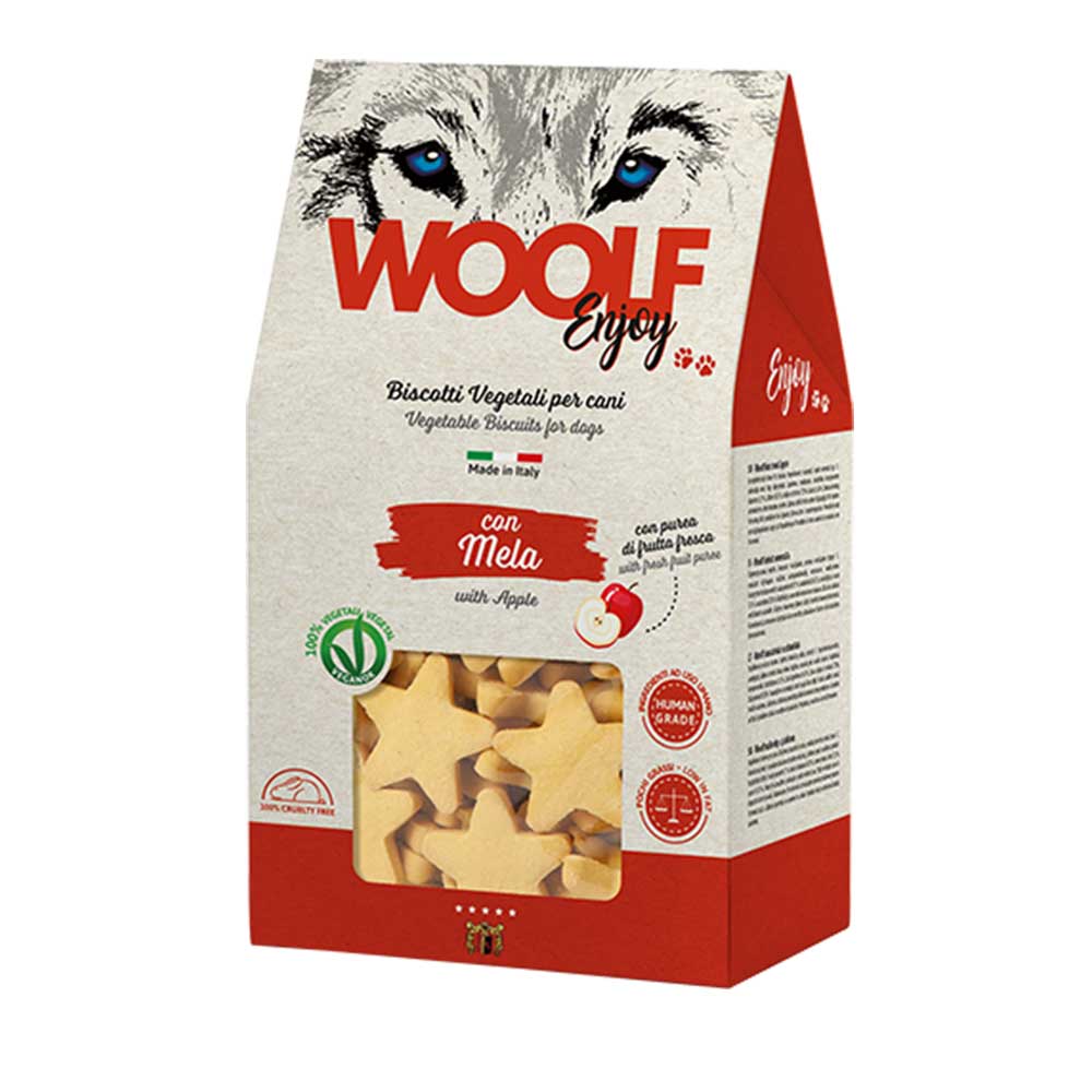 WOOLF Biscuits with Apple, 400g