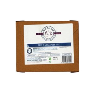 APPROVED RAW Beef & Vegetable Mix, 500g