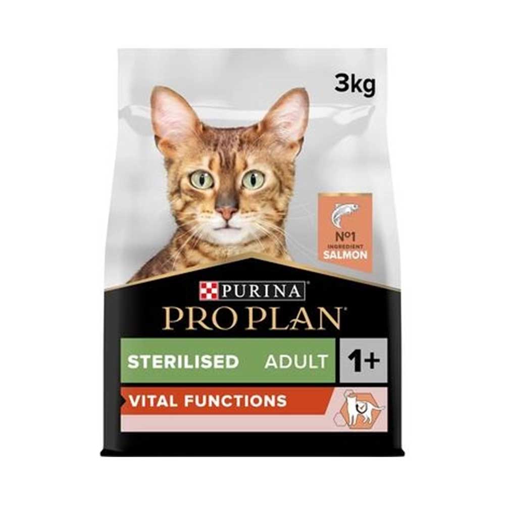 PRO PLAN Vital Functions Sterilised Salmon Dry Cat Food
