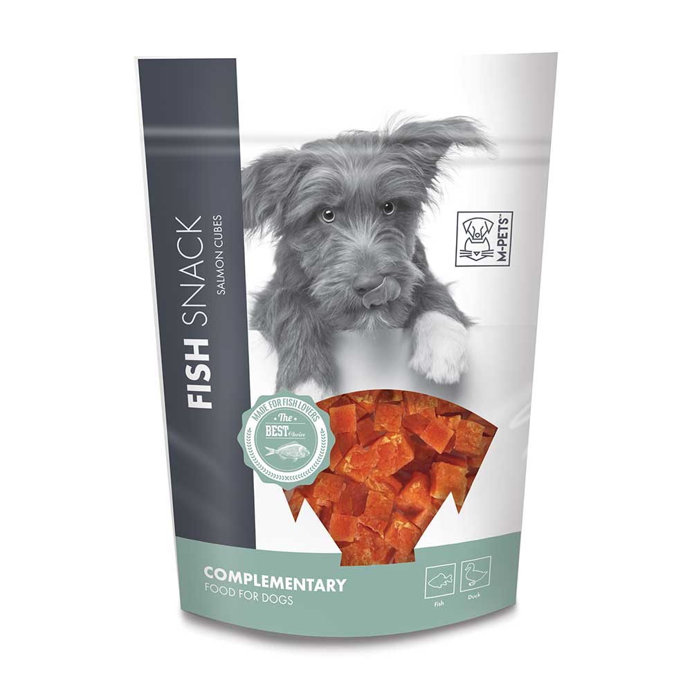 M Pets Salmon Cube Snack For Dogs