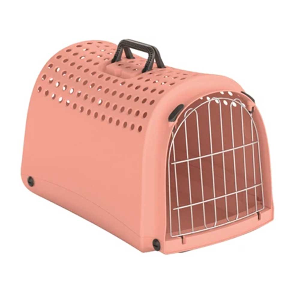 IMAC Linus Recycled Plastic Pet Carrier, Coral