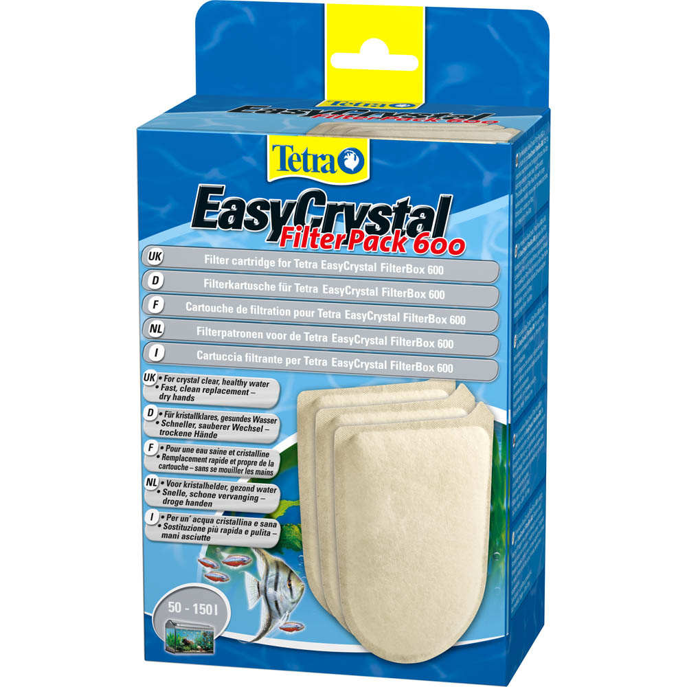 Tetra Easy Crystal Filter Pack 600
