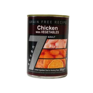 SEVEN Adult Chicken & Veg Can, 395g