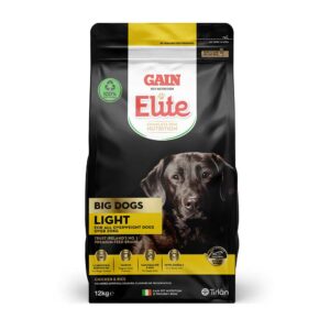 GAIN ELITE Big Dogs Light Dog Food, 12kg