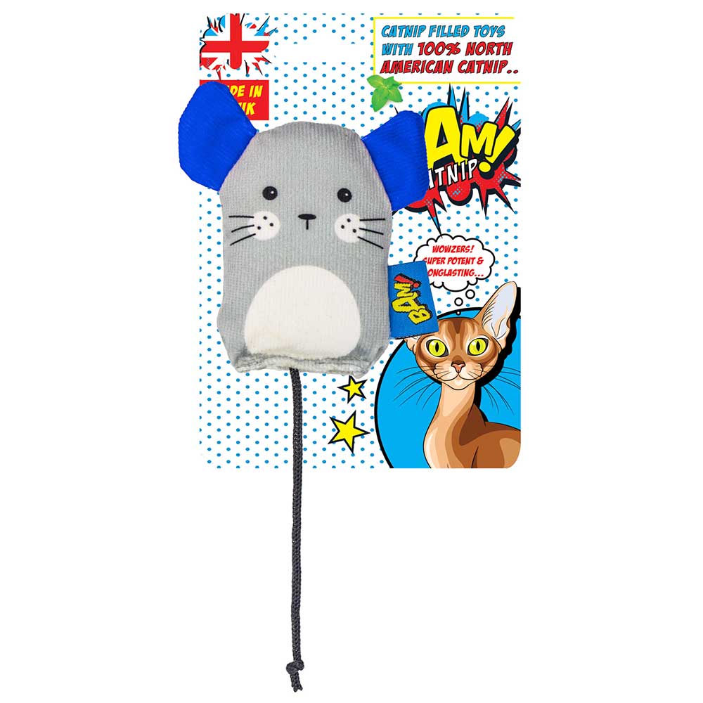BAM! 100% American Catnip Filled Mouse