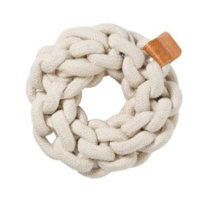 M-PETS Coto Ring for Dogs, White