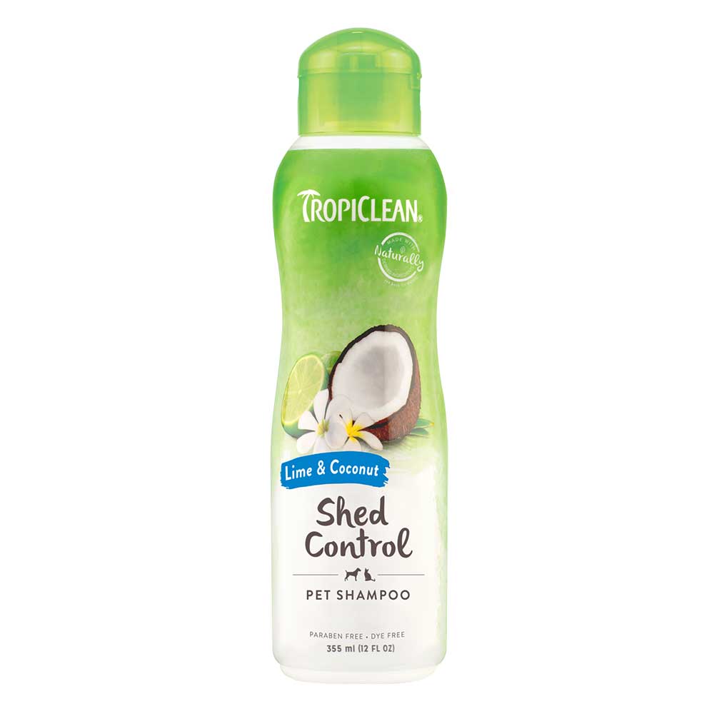 TROPICLEAN Shed Control Pet Shampoo, Lime & Coconut