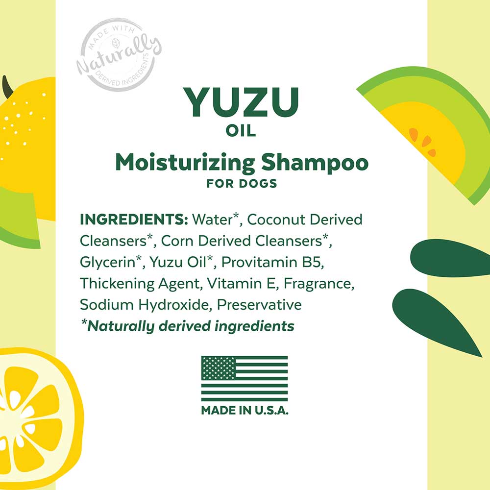 Tropiclean Moisturising Dog Shampoo, Yuzu Fruit