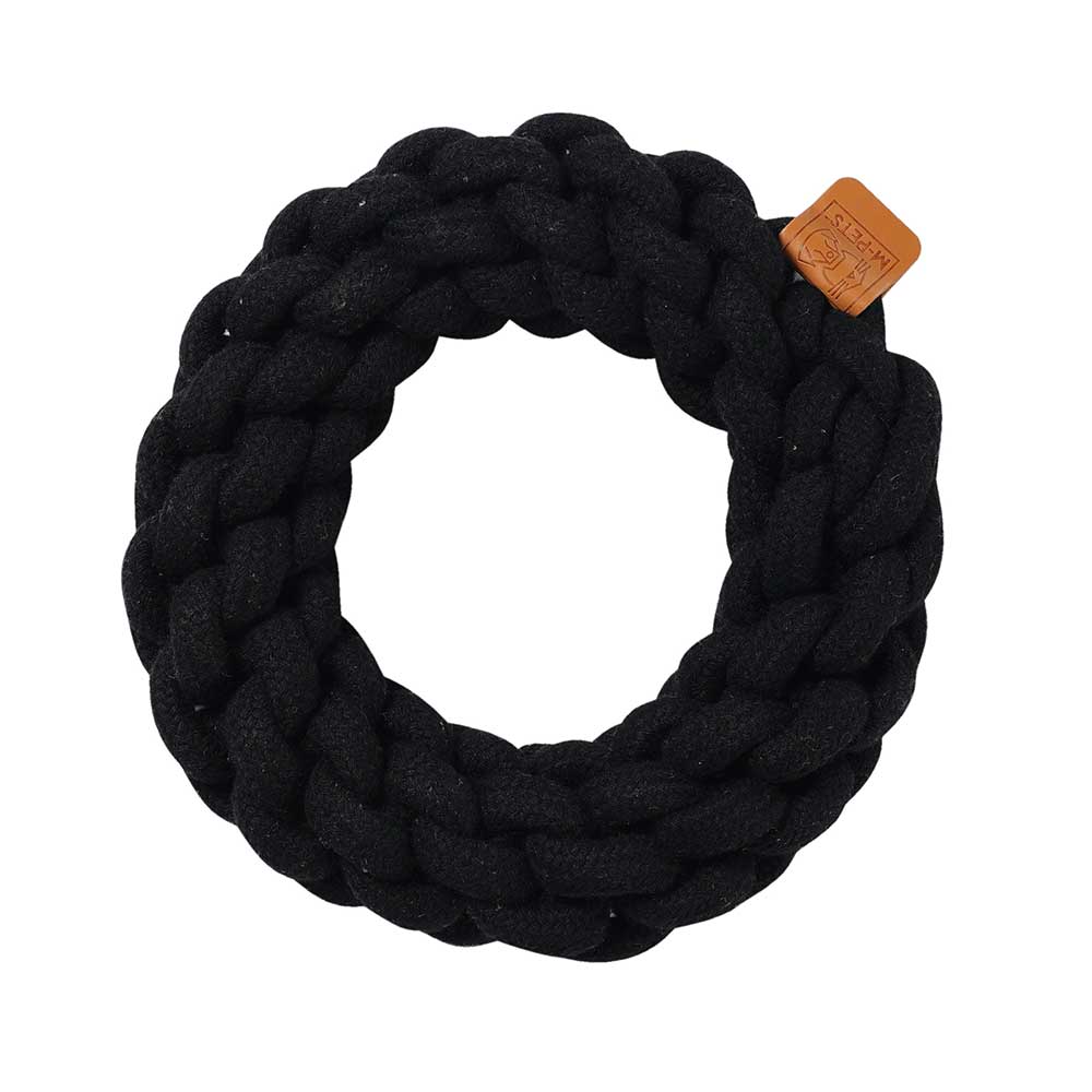 M Pets Coto Ring For Dogs, Black