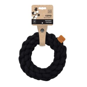 M-PETS Coto Ring for Dogs, Black