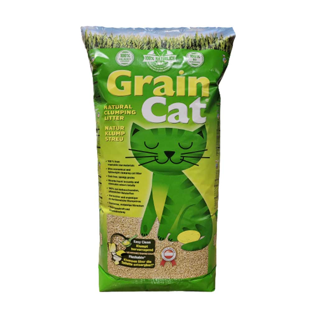 Graincat Flushable Cat Litter, 20 Litre