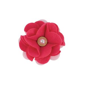 ACCENT Dog Collar Accessory, Pink Flower