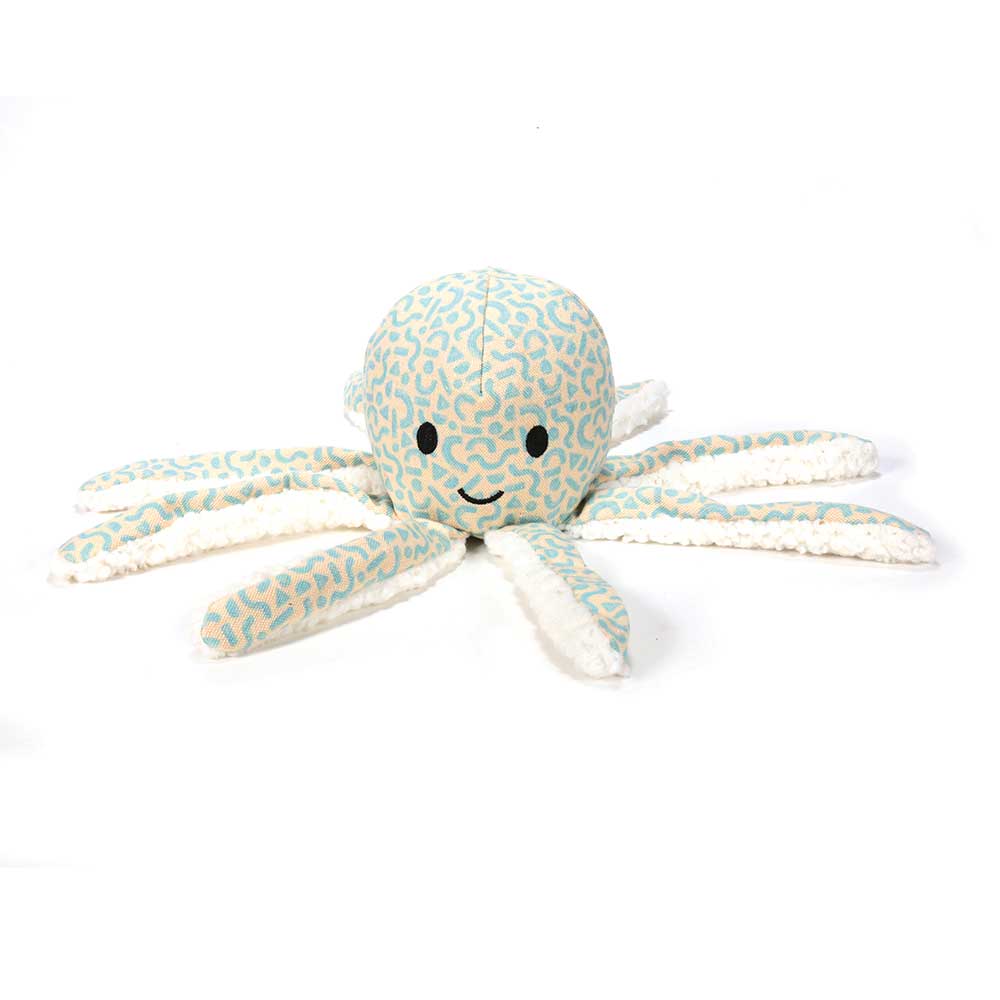 BUSTER & BEAU Boutique Octopus Dog Toy