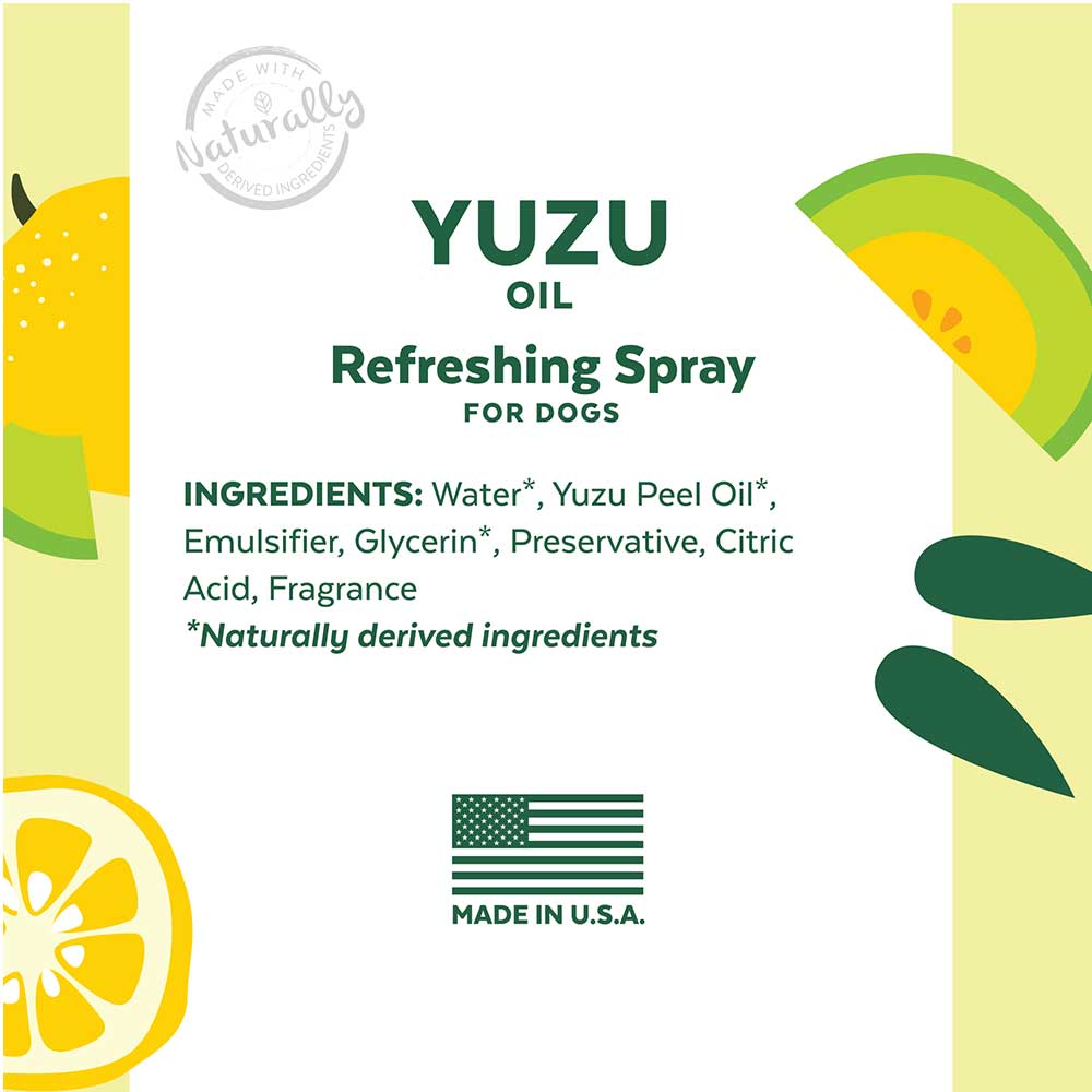 Tropiclean Essentials Yuzu Fruit Refreshing Spray