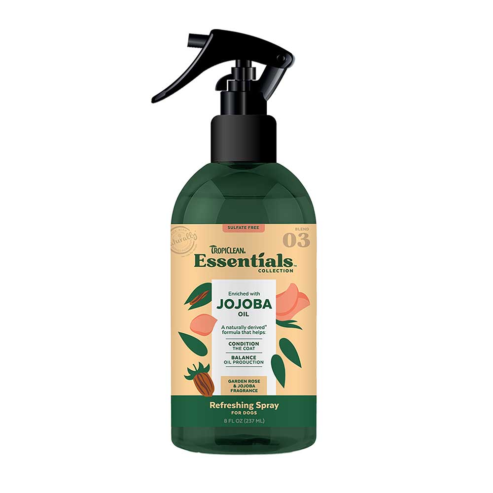 Tropiclean Essentials Jojoba Oil Refreshing Spray