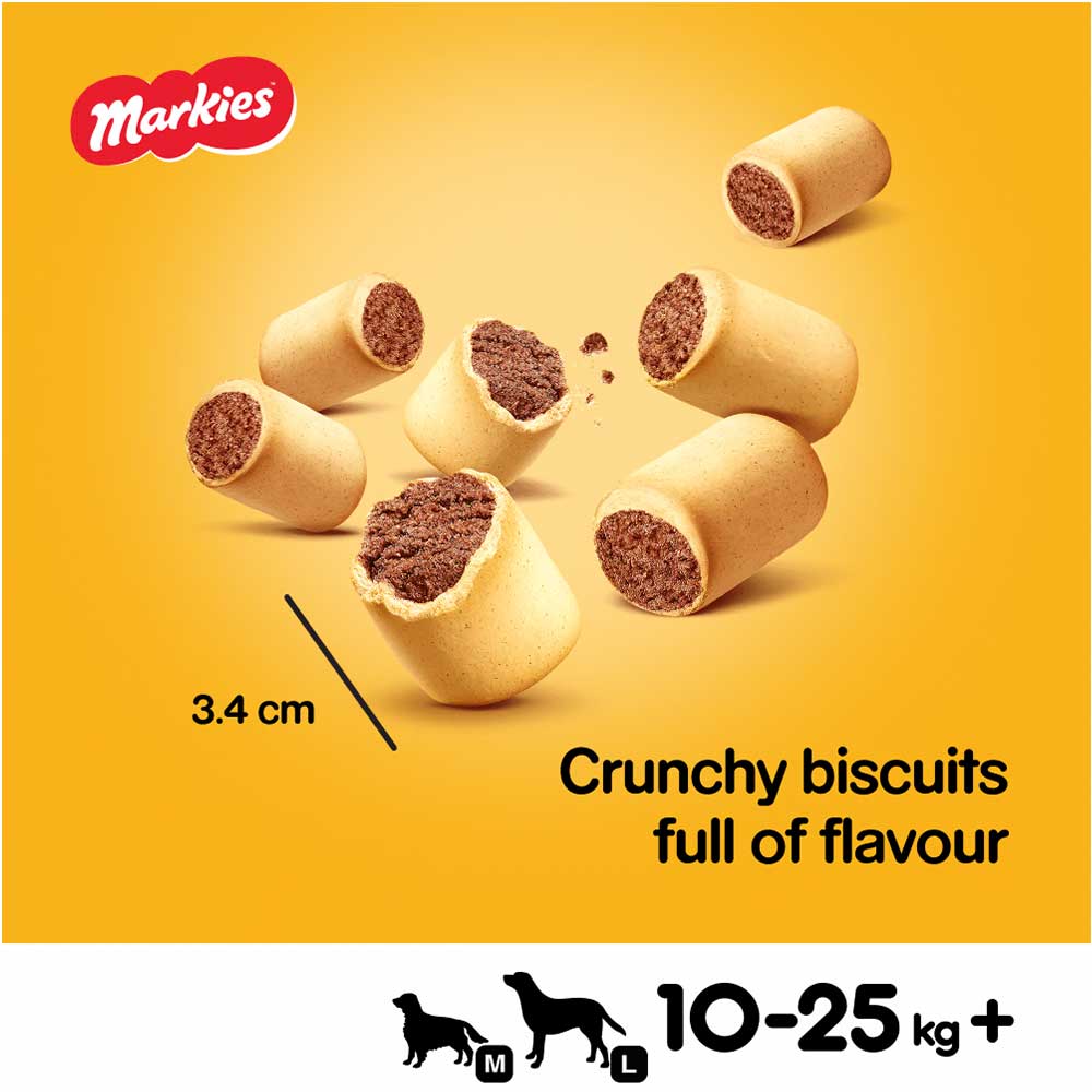 PEDIGREE Markies Biscuits Dog Treats with Marrowbone, 12.5kg