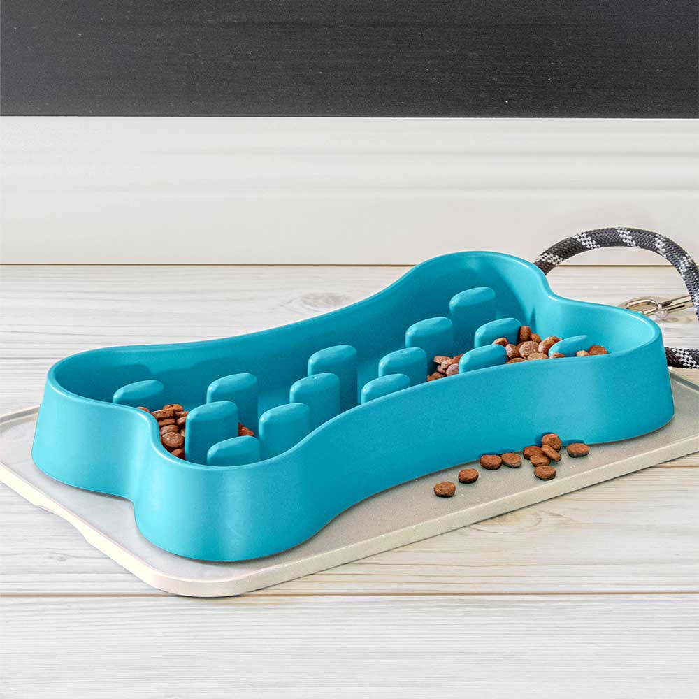 Bone Shaped Slow Feeder For Dogs
