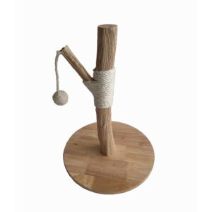 BLUE PAW Wood Scratcher with Ball