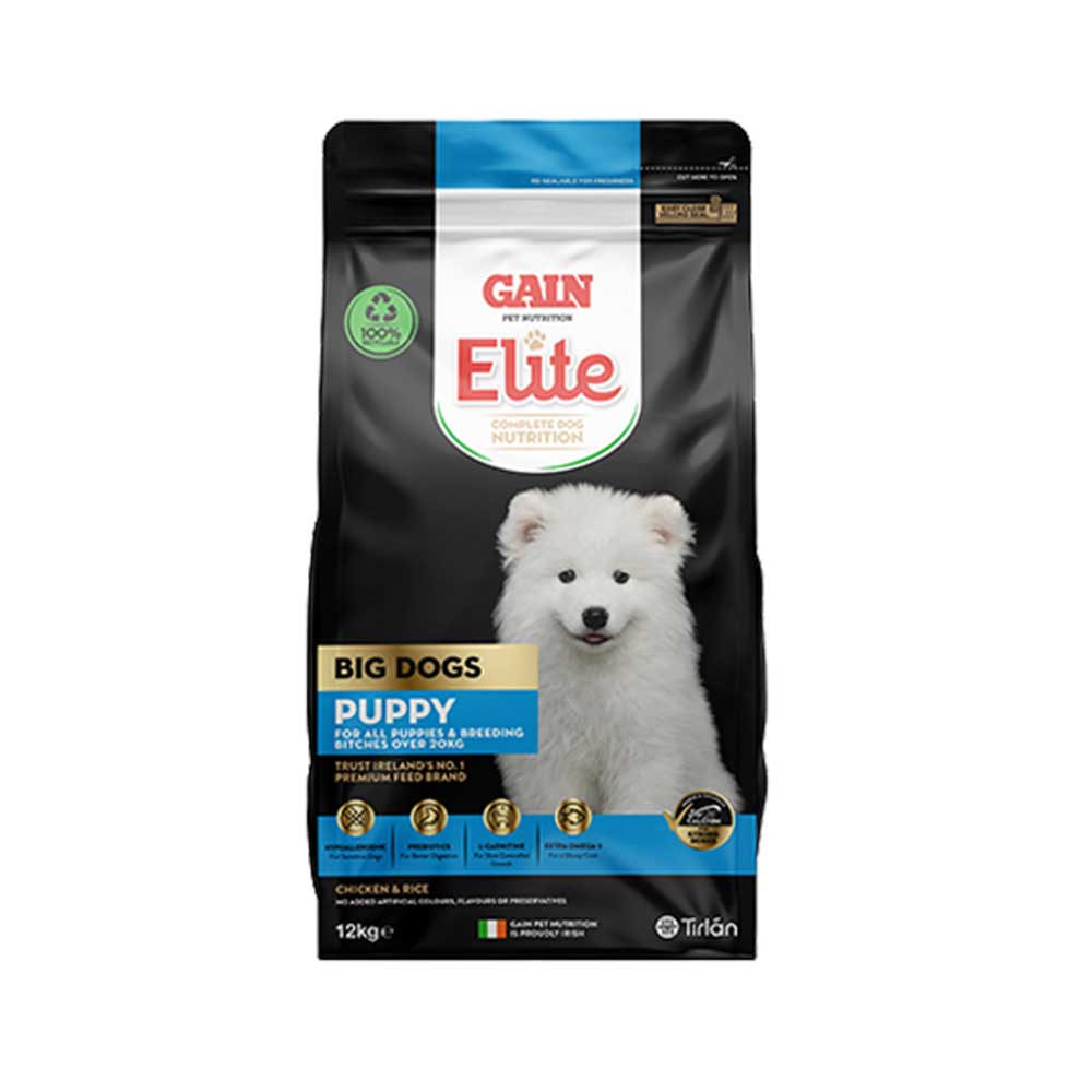 Gain Elite Big Dogs Puppy Food, 12kg