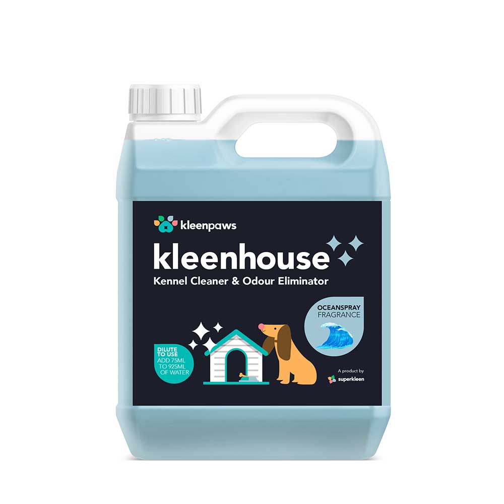 Kleenhouse Kennel Cleaner & Odour Eliminator, Ocean Spray