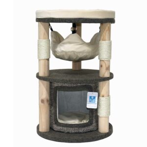 BLUE PAW Two-Tier Scratcher with Hammock