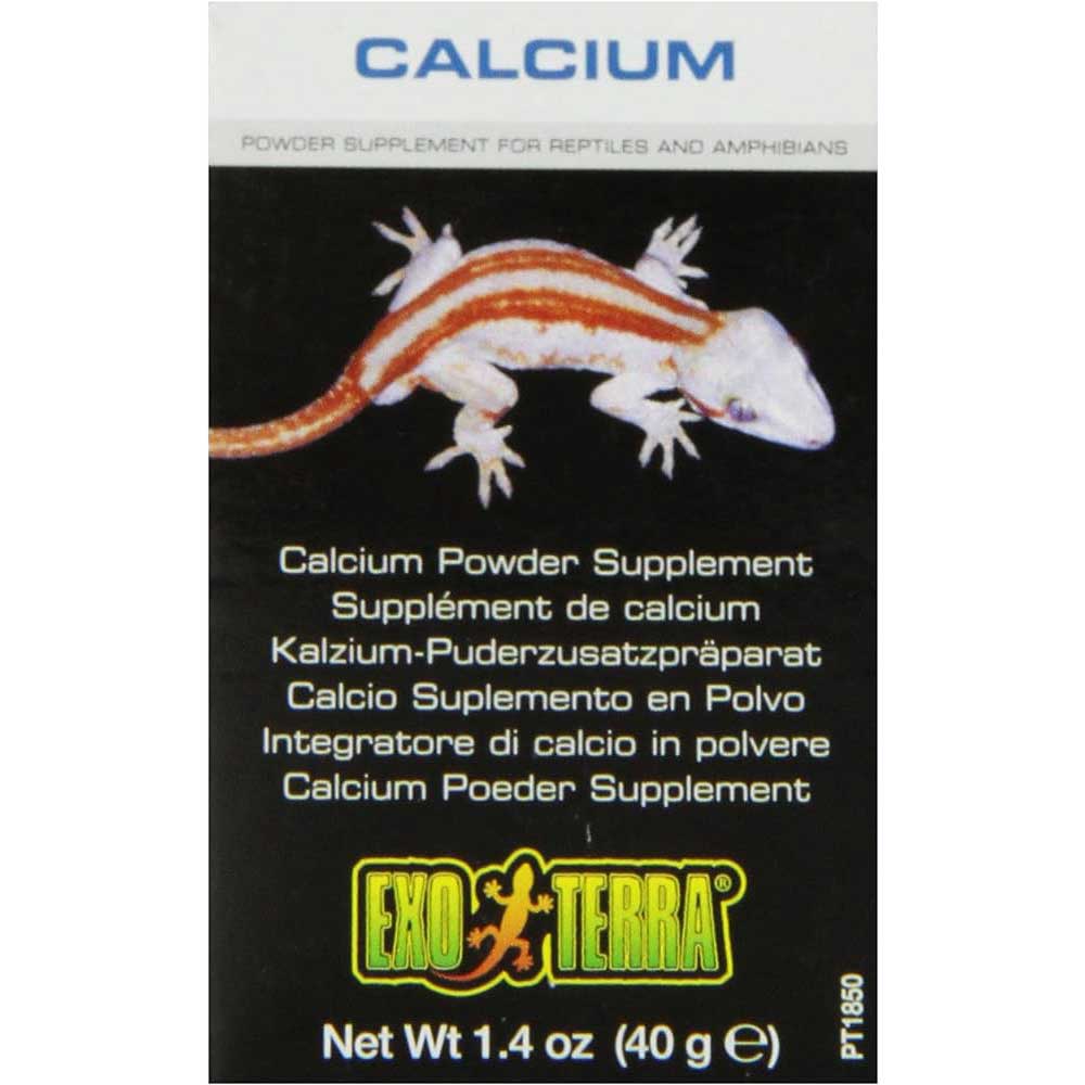 Exo Terra Calcium Supplement For Reptiles, 40g
