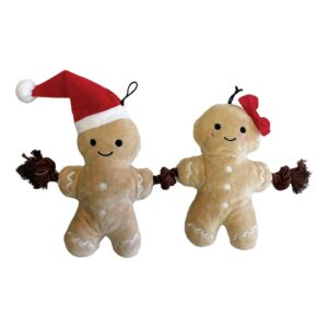 HAPPY PET Gingerbread Rope Dog Toy