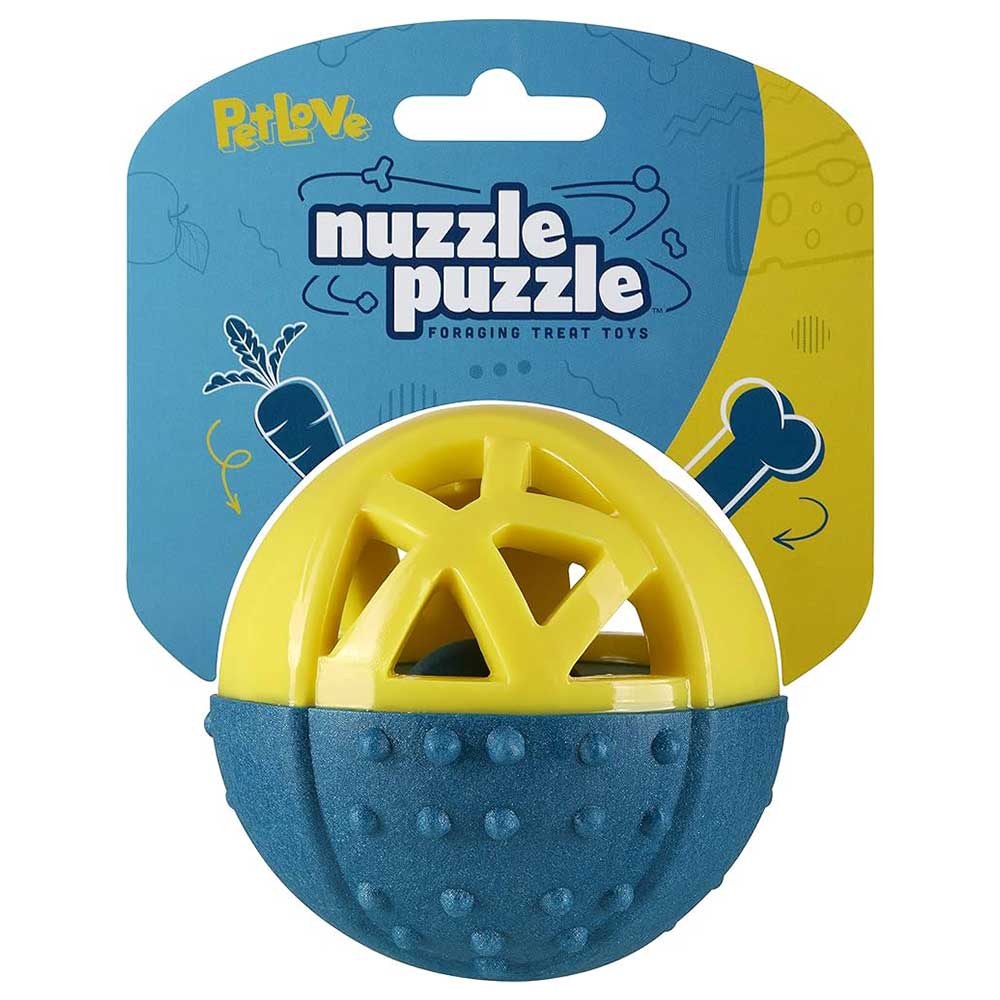 NUZZLE PUZZLE Foraging Treat Ball