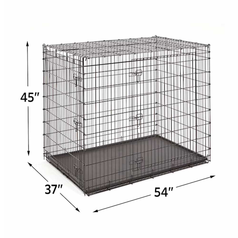 MIDWEST Solutions Series 54″ Double Door Crate